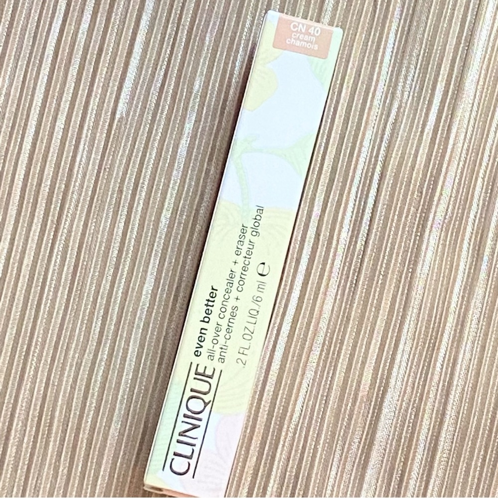 CLINIQUE Even Better All-Over Concealer + Eraser CN 40 CREAM CHAMOIS 0.2 oz